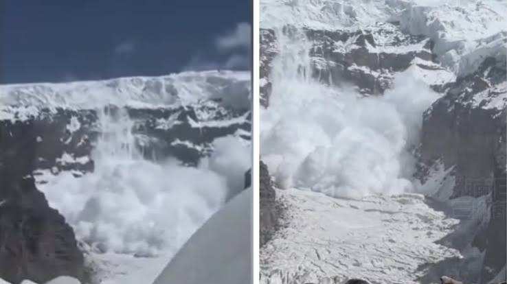 Avalanche hits glacier on China's Muztagh Ata in Xinjiang, state media says