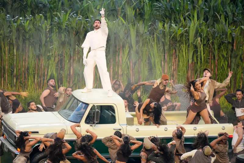 Bad Bunny Wins First Emmy For Super Bowl Halftime Show