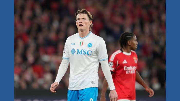 Napoli and Scotland midfielder Scott McTominay has procedure for irregular heartbeat