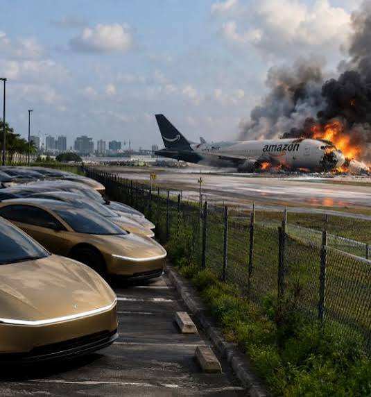 Cybercab Narrowly Avoids Boeing 767 Crash in Miami