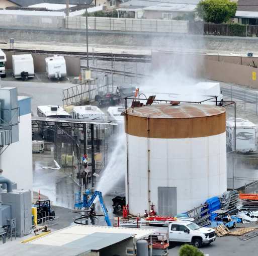 Southern California Chemical Leak Triggers Evacuations and Orange Haze