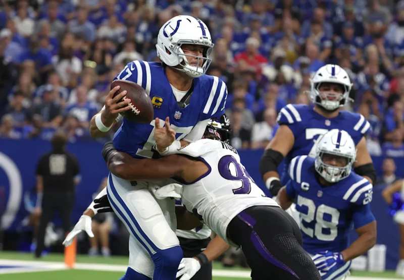 Ravens Crush Colts In Opener
