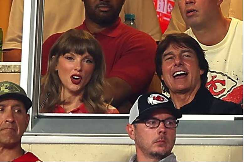 Taylor Swift Attends Kansas City Chiefs Season Opener Alongside Tom Cruise