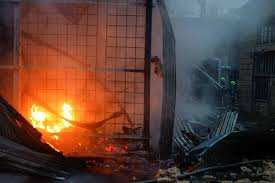 Russia hits petrol station, warehouse facilities in Kyiv, mayor says