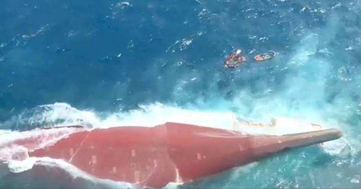 Rough weather hinders third-day search for 129 missing after ferry capsizes in Indonesia