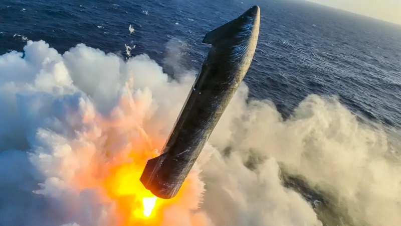 Prueba de Vuelo Orbital 7 de SpaceX Starship Experimenta Anomalía en Pleno Vuelo sobre el Océano Pacífico