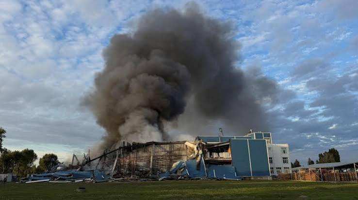 Russia says it struck Ukrainian defence industry facilities, vessels