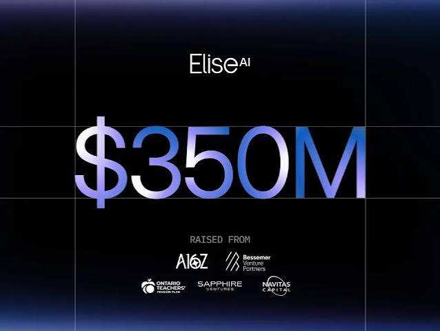 AI Tracker: EliseAI secures $350M