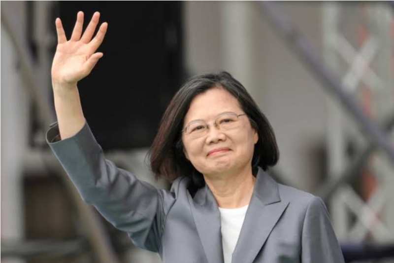 台湾前总统蔡英文下周将访问美国