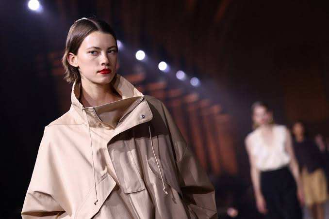 Victoria Beckham presents sheer dresses and oversized suits for spring/summer 2027