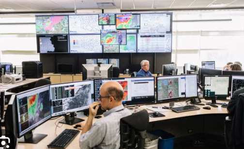 Le Service météorologique national surveille un système de basse pression dans le sud-ouest du golfe du Mexique