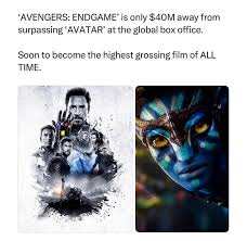 Avengers : Endgame » reprend la première place du box-office mondial de tous les temps, dépassant « Avatar »