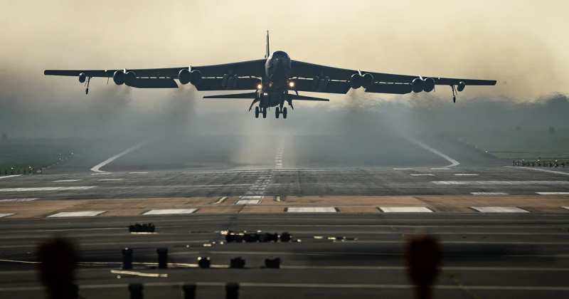 U S Bombers Withdraw from U K Base