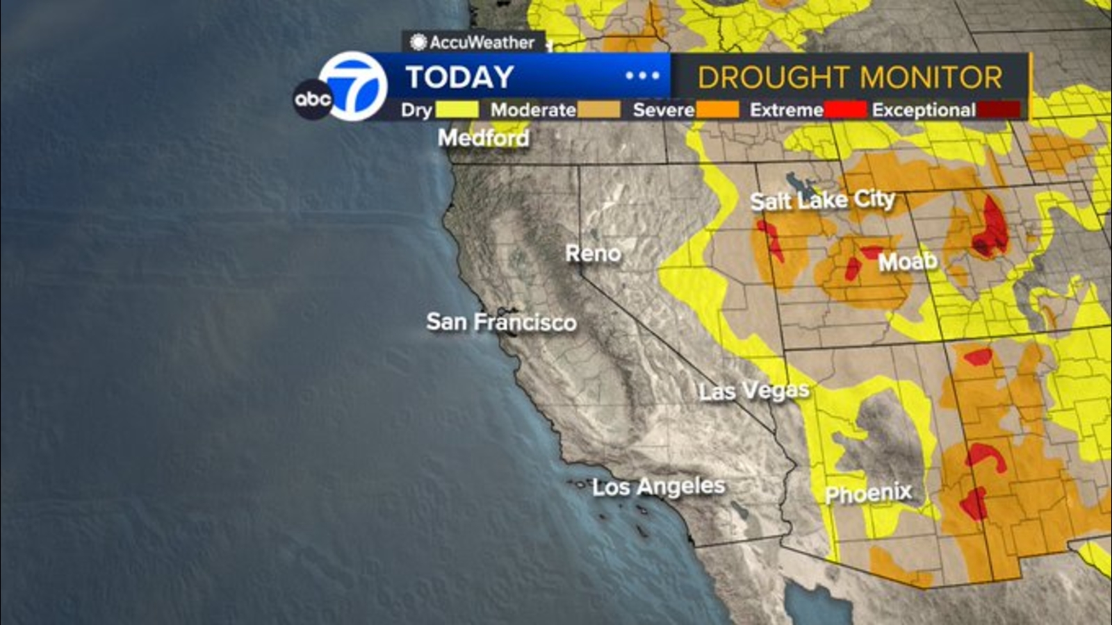California Drought-Free; North Carolina Expands Severe Drought