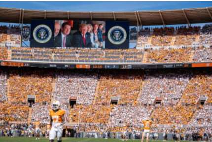 The midterm elections won’t keep Trump from college football on Saturday. A hurricane might