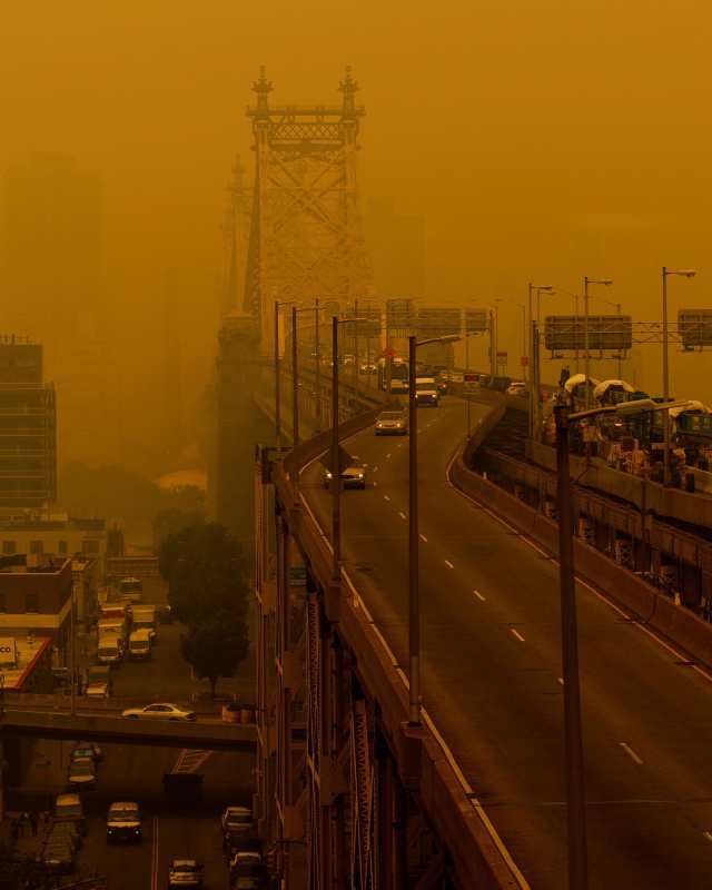 Canadian Wildfire Smoke Reaches New York City