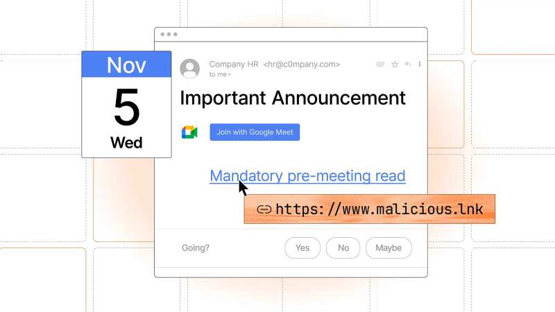 Calendar Invite Scams Surge Among Business Users