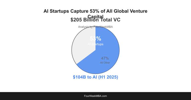 AI Startups Capture Majority of US Venture Capital