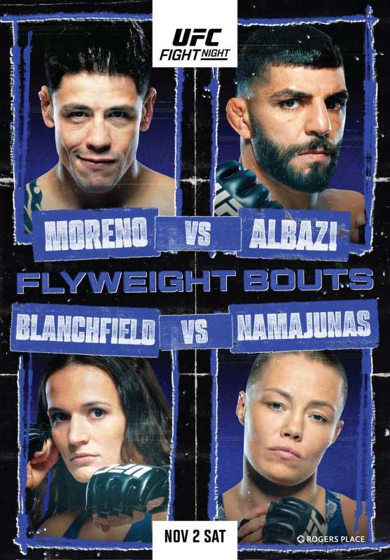 نزال UFC إدمونتون الرئيسي يثير الحمى الكندية للقتال