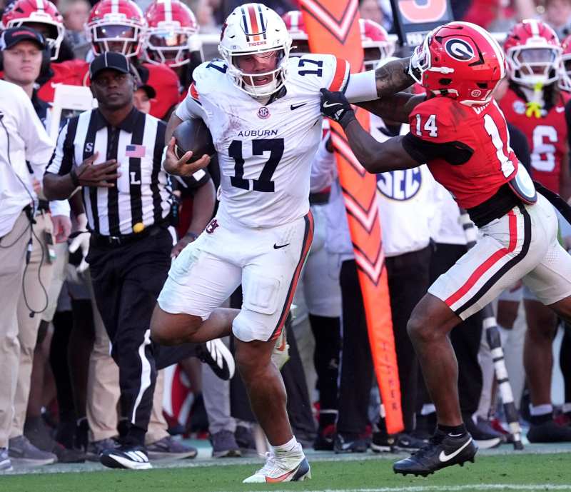 Auburn Upsets Georgia Ending Long Winning Streak