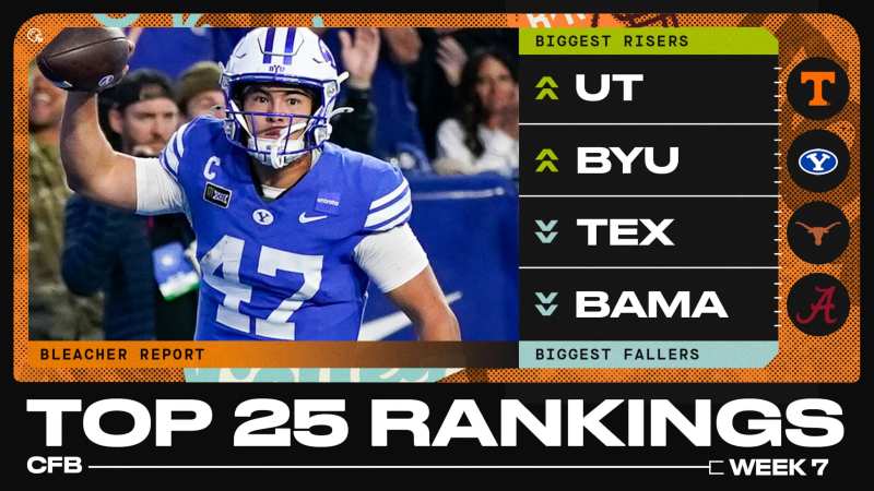 La Géorgie en tête du classement du football universitaire après la semaine sept