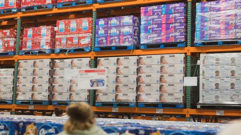 Costco ajoute une marque de couches haut de gamme en ligne