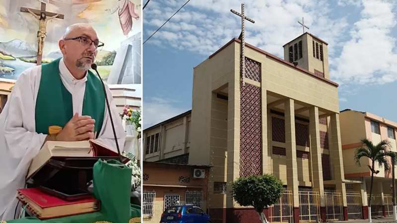 Priest Killed by Falling Crucifix During Livestreamed Mass
