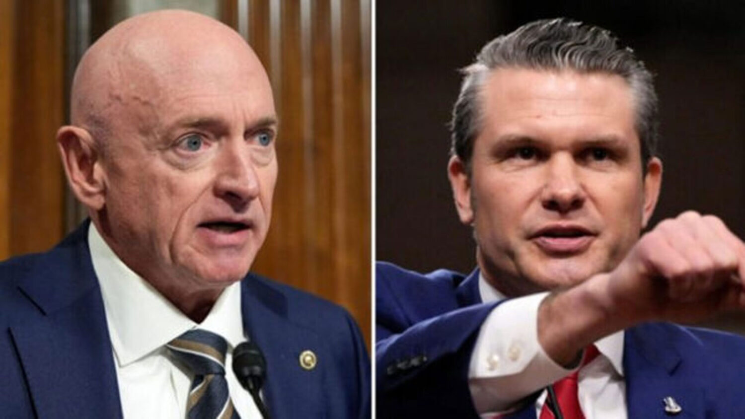 Le sénateur Mark Kelly attaque en justice la censure du secrétaire à la Défense