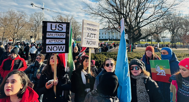 Trump Calls Leadership Change; US Diaspora Protests Iran