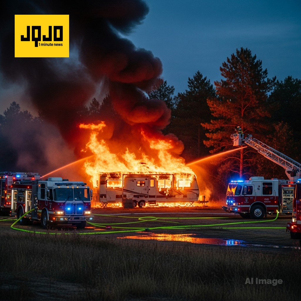 U.S. Fires Prompt Emergency Responses; One Displacement Reported