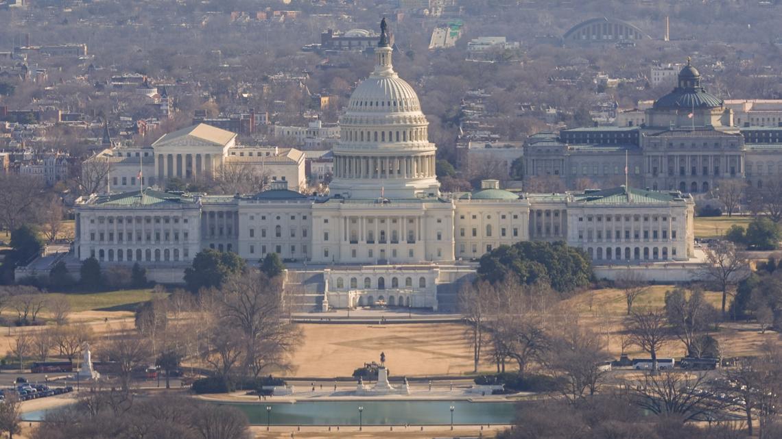 Man Arrested Running Toward U.S. Capitol With Shotgun