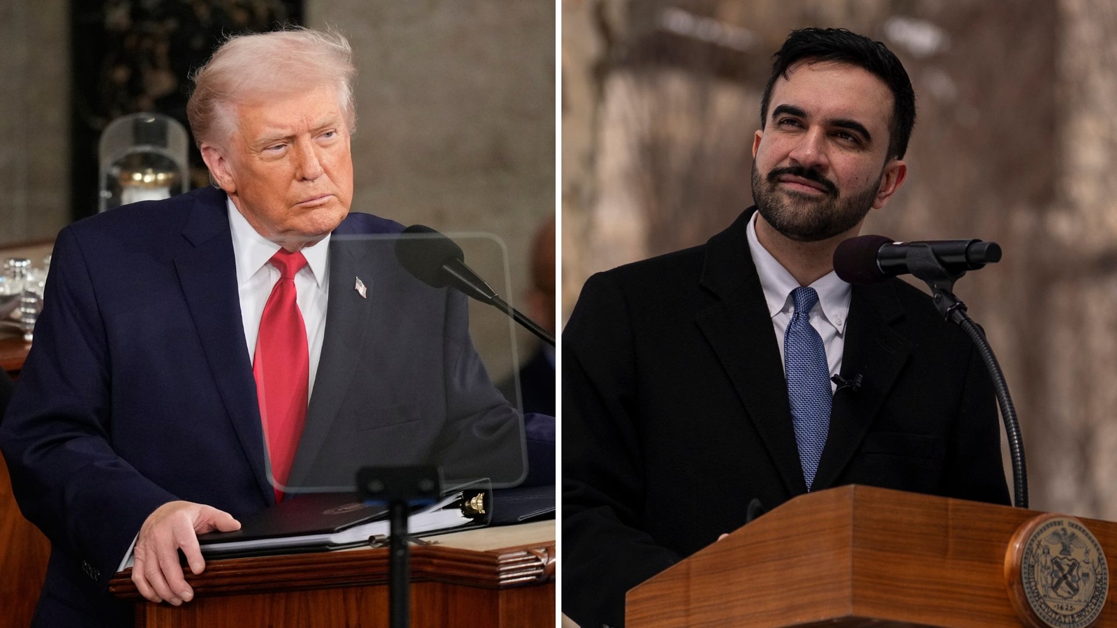 نیویارک کے میئر نے رہائشی سرمایہ کاری اور دیگر شہر کے مسائل پر ٹرمپ سے ملاقات کی