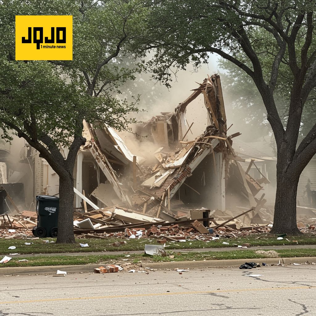 Austin House Explosion Injures Six, Levels Home