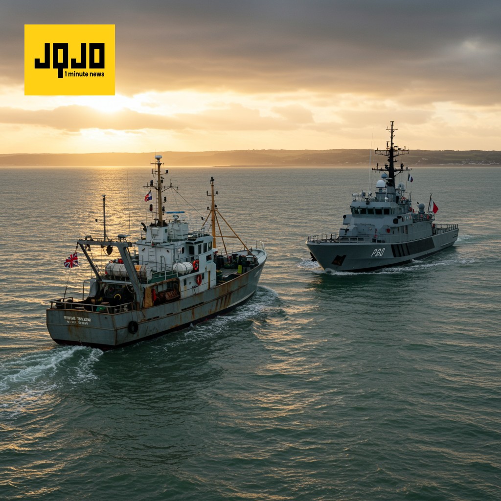 Barco pesquero británico incautado en Francia por pesca ilegal