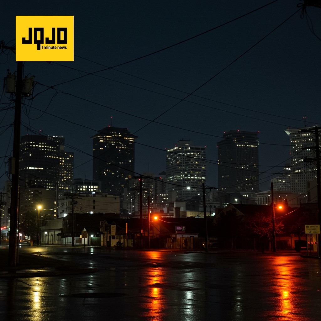 Massive Power Outage Hits New Orleans Area