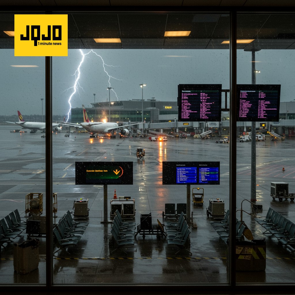 Tormentas Severas Causan Retrasos Masivos en Vuelos en EE.UU.