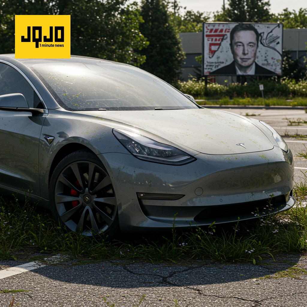 Tesla's European Sales Plummet Amidst Musk Controversy