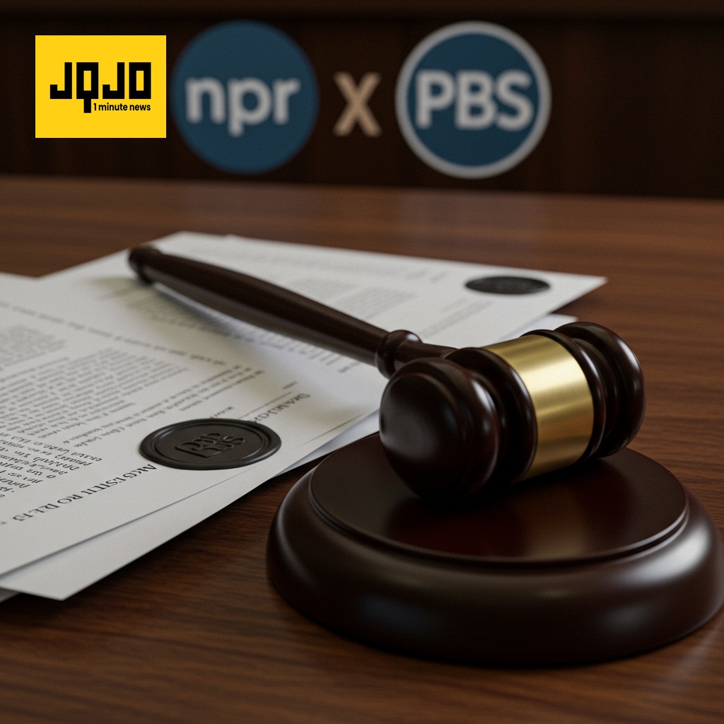NPR Sues Trump Over Public Broadcasting Funding