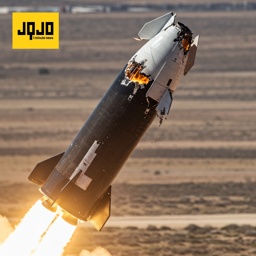 Échec du vol d'essai du Starship d'Elon Musk : Atterrissage désorienté attendu