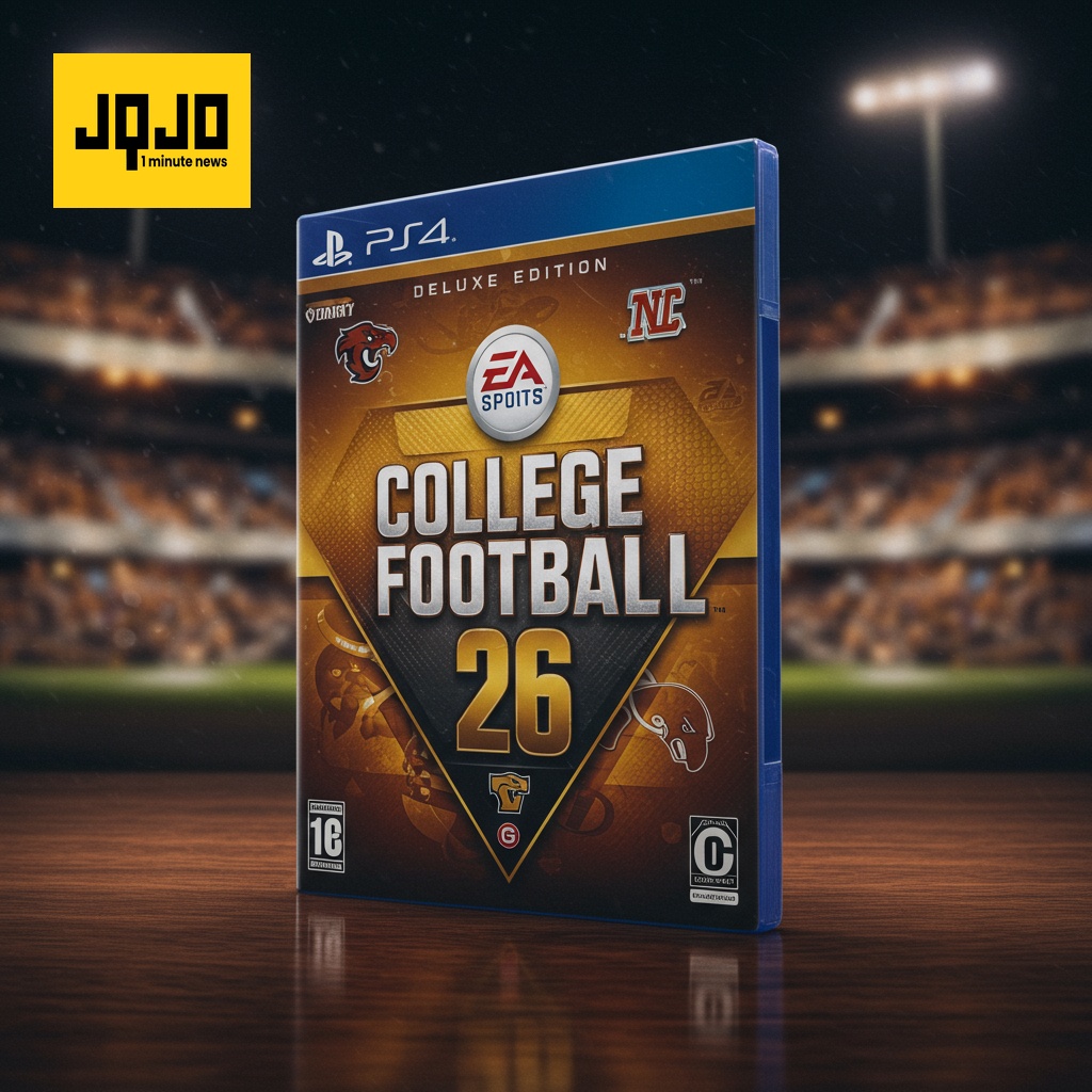 EA Sports dévoile la jaquette de College Football 26