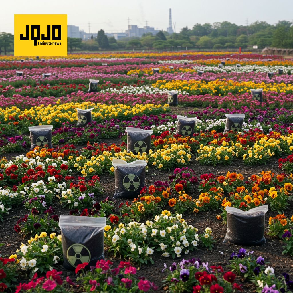 Japan to Reuse Fukushima Soil in PM's Garden