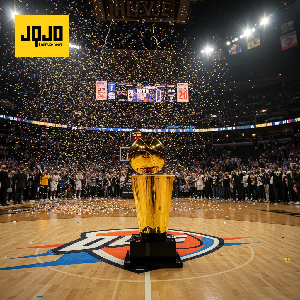 Le Thunder d'Oklahoma City se qualifie pour les finales NBA
