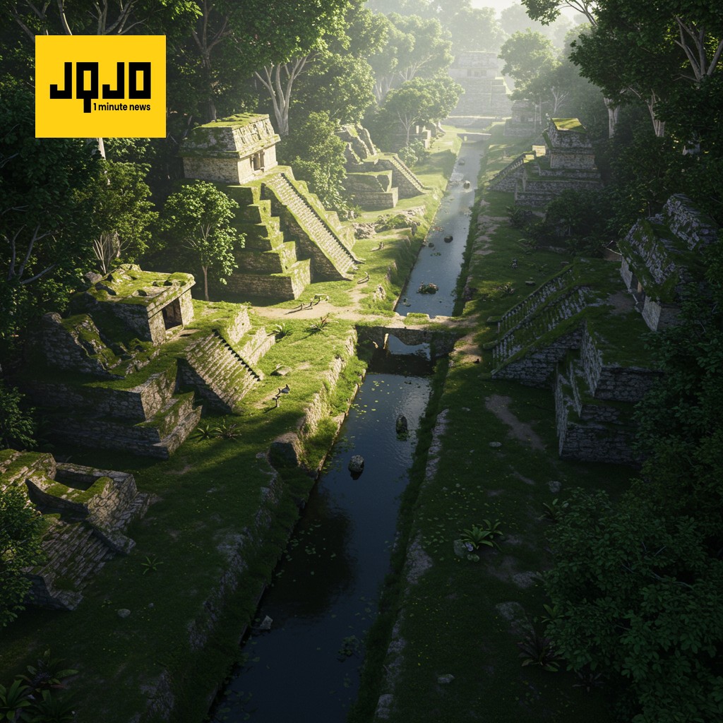 Découverte d'un complexe maya de 3000 ans au Guatemala