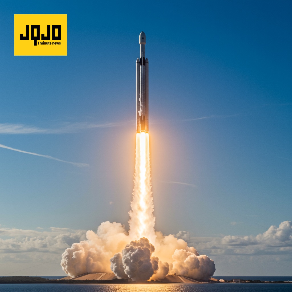 Lancement réussi de la mission GPS III-7 par SpaceX