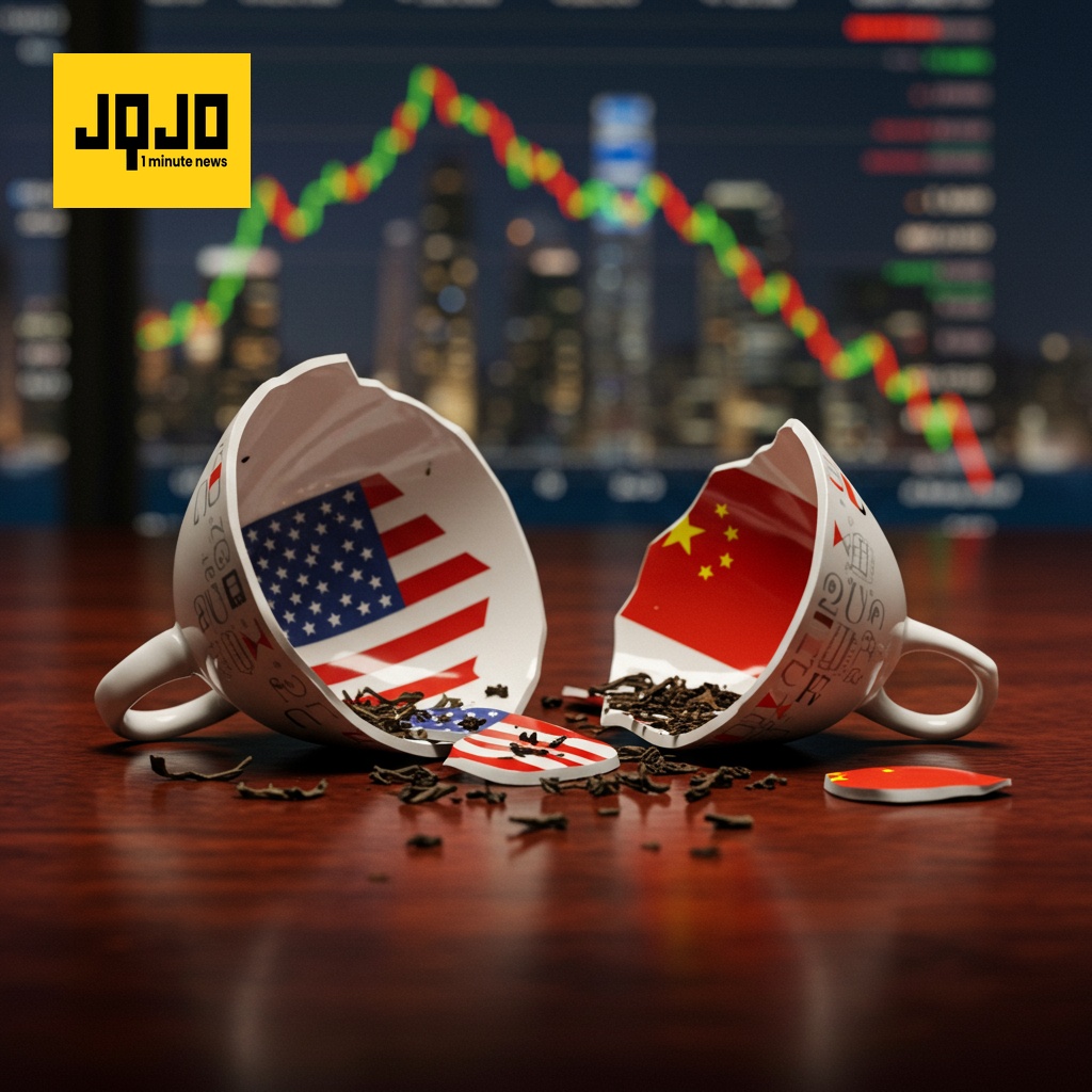 Trump Accuses China of Violating Trade Deal, Stocks Dip