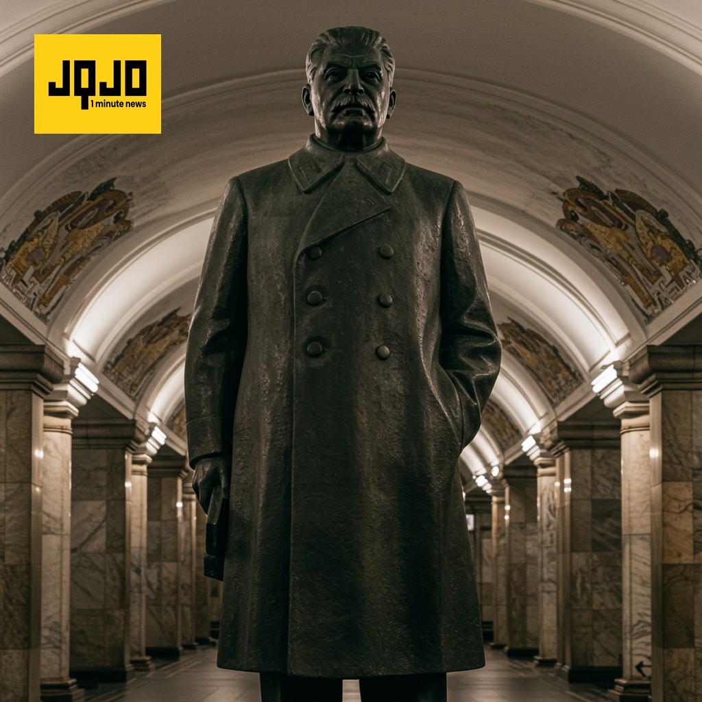Stalin Statue Returns to Moscow Subway, Reigniting Debate