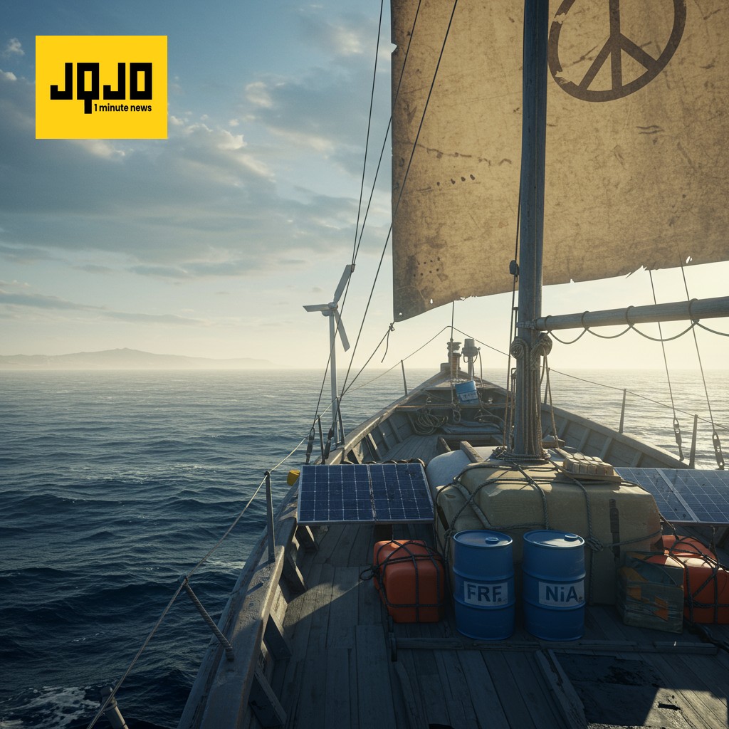 Aid Flotilla, Including Thunberg, Sails to Gaza