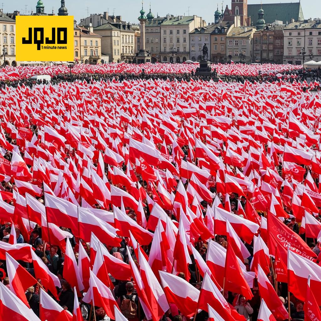 Polish Election: Nationalistic Rally in Warsaw