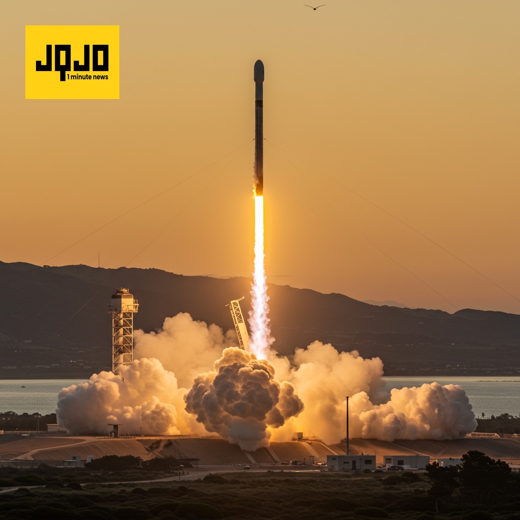 Lancement réussi de SpaceX : 27 satellites Starlink en orbite