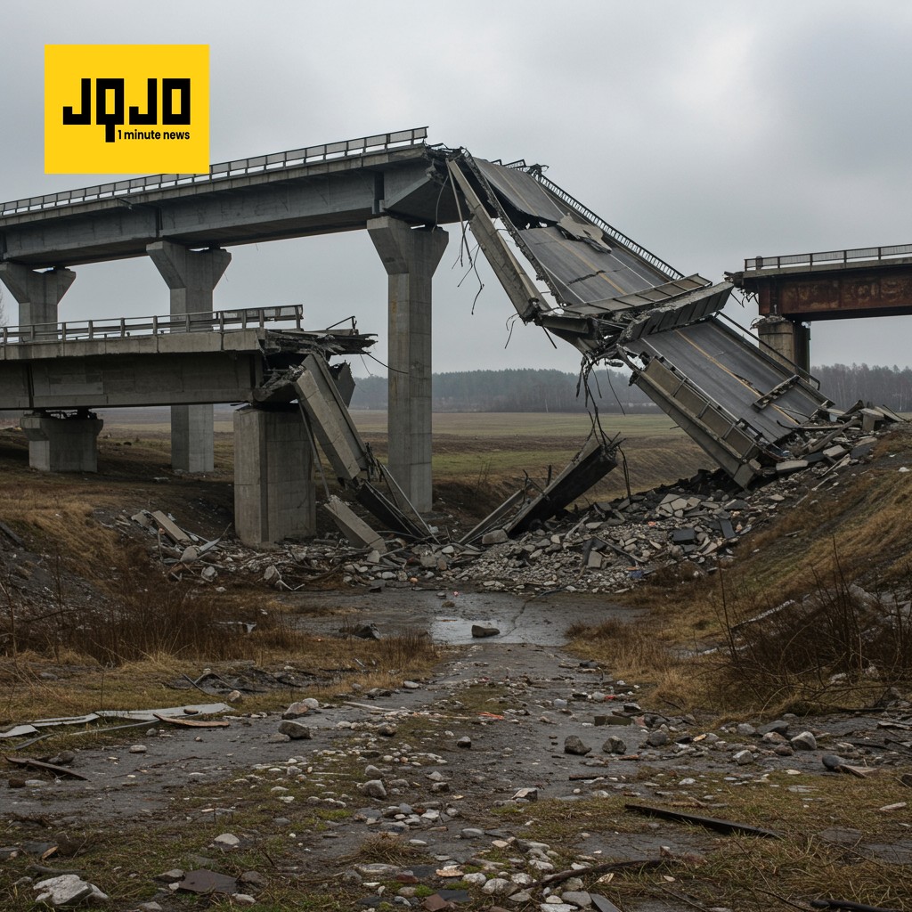 Colapso de puentes en Rusia deja al menos siete muertos